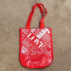 Lululemon reusable bag